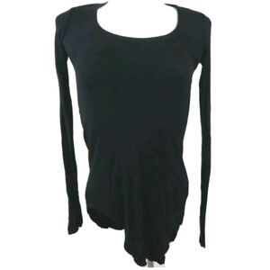 Saint Grace Ribbed Asymmetrical Tee